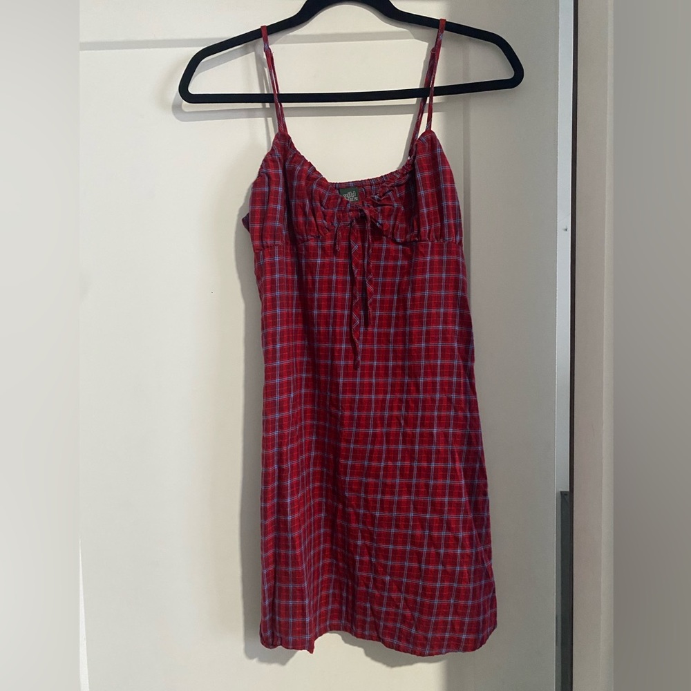 Wild Fable Red Plaid Dress